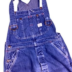 Vintage 70s Big Mac denim bib overalls